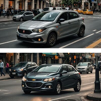 Chevrolet Onix 2024 vs Fiat Argo 2024