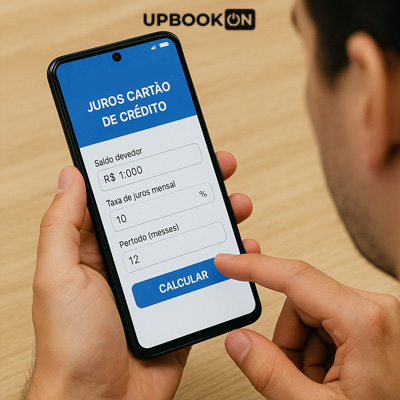 Calculadora de juros cartão de crédito