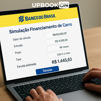 Parcelas, prazos e taxas ficam claros ao usar a simulação financiamento carro BB online! Simulação financiamento carro BB