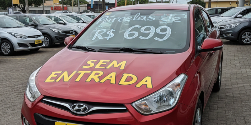 Como financiar um carro usado sem entrada