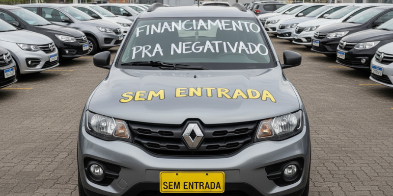 Como financiar um carro sem entrada mesmo negativado