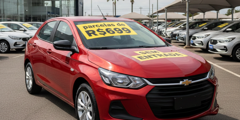 Financiamento sem entrada pra quem tá negativado