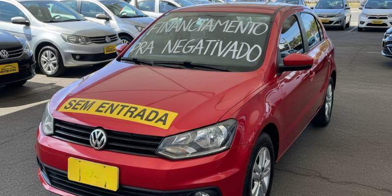 Leasing de carro pra quem tá negativado