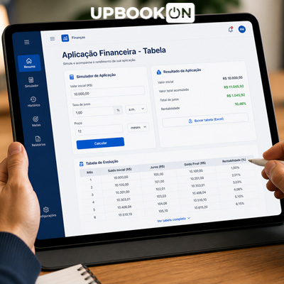 IR sobre aplicação financeira tabela