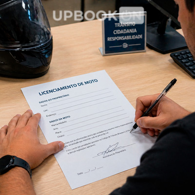 licenciamento moto