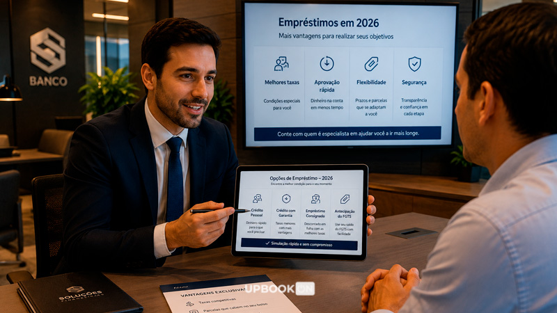 Melhores bancos para fazer empréstimo em 2026: quais instituições oferecem mais vantagens no Brasil
