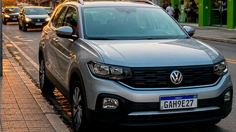 T-Cross com entrada zero disponível para consulta