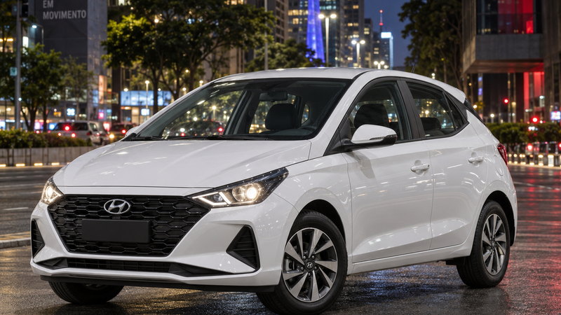 Confira o Hyundai HB20 Comfort 2026 e conheça segurança, tecnologia e itens de série.